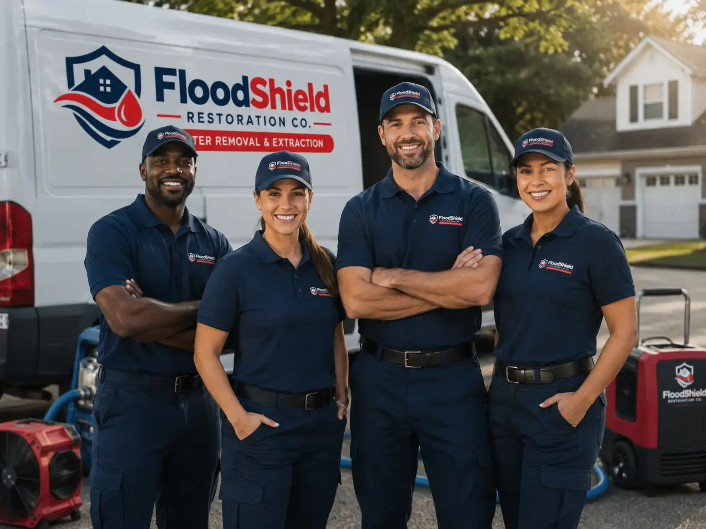 Flood Damage Restoration company in Ebony, VA